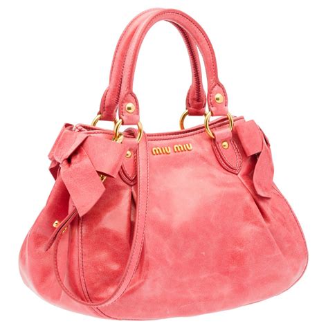 Miu Miu Tote Pink Bags & Handbags for Women for sale 